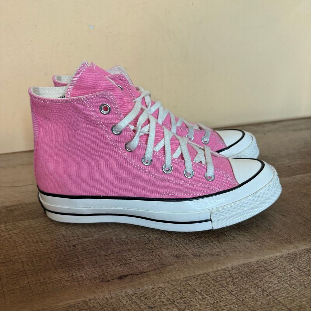 Converse Chuck Taylor All Star 70 high-top sneakers pink size 7.5 shoes trainers - Picture 6 of 9
